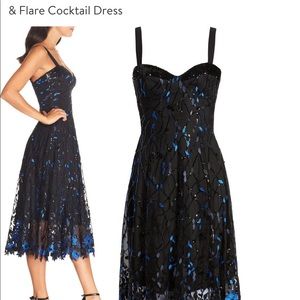 Dress the Population Corina Floral Embellished